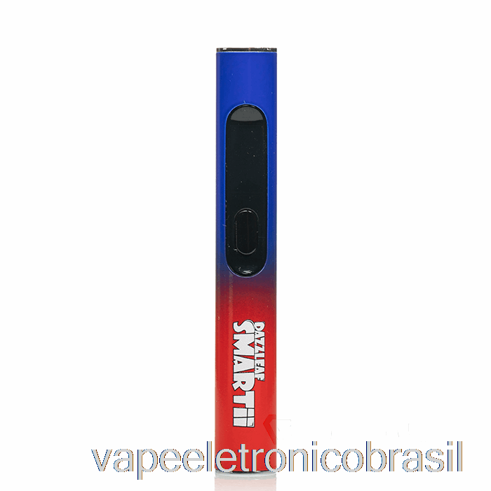Vape Recarregável Dazzleaf Smartii 510 Bateria Azul / Vermelho